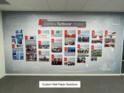 <b>Custom Wallpaper Solutions & Custom Vinyl Graphics</b> Photo